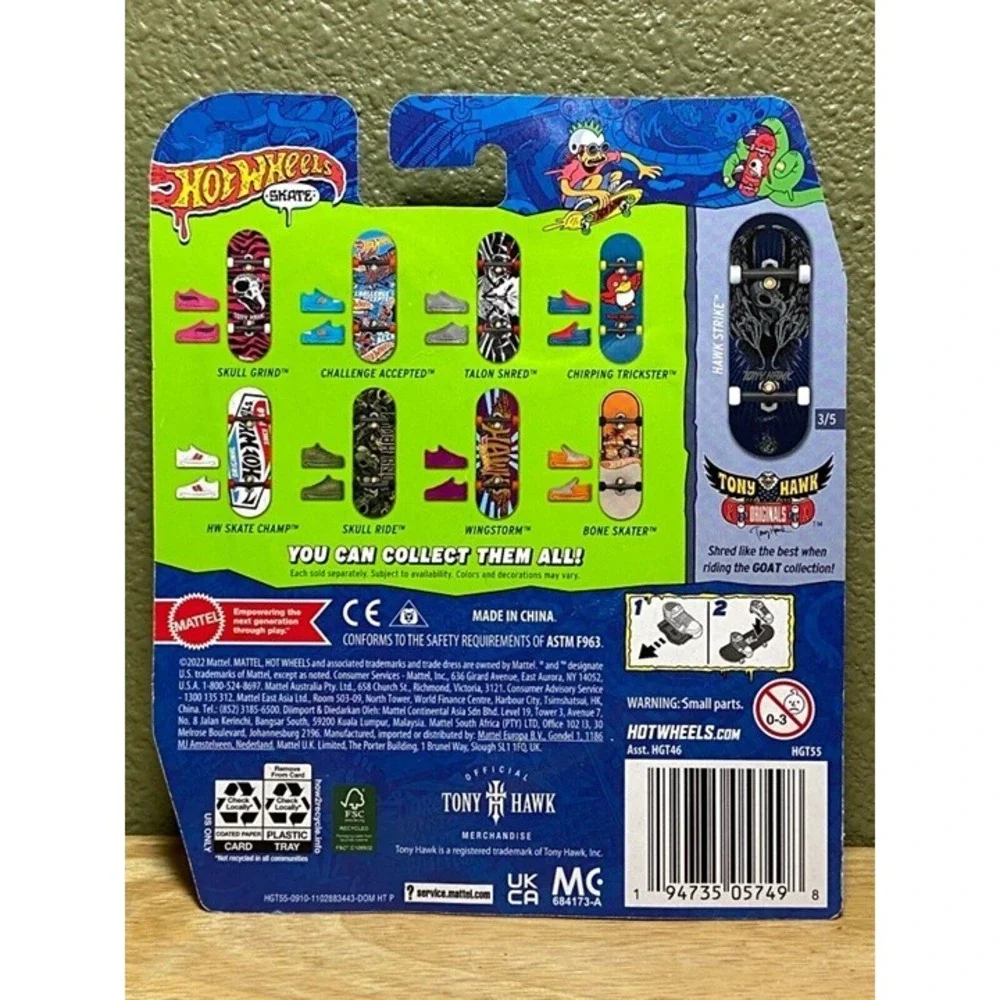 Hot Wheels tony hawk